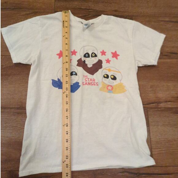 VTG The Star Sanses Women's XS (Youth Small) Shirt Monk Cute Baby Coquette Y2K - Picture 4 of 6